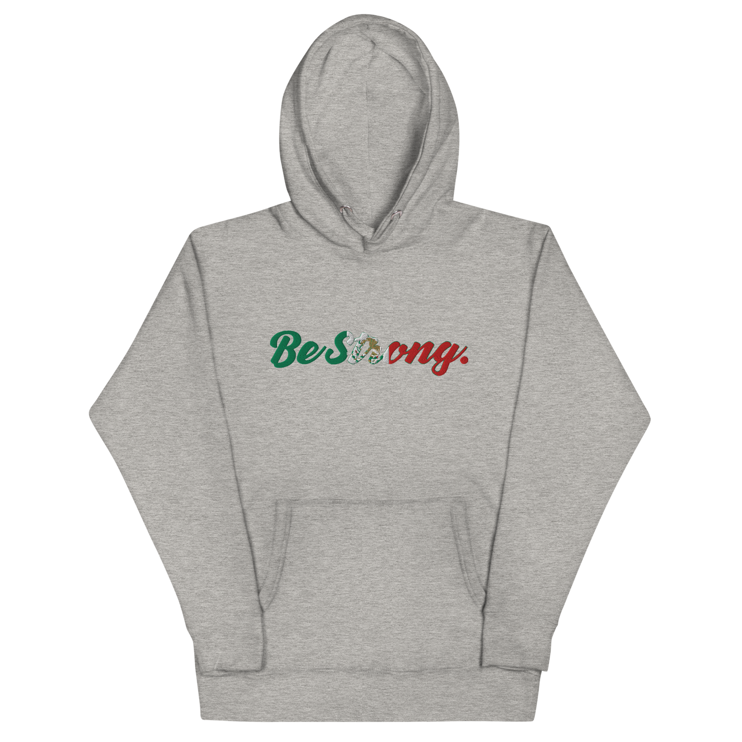 Be Strong Mexico Flag Hoodie